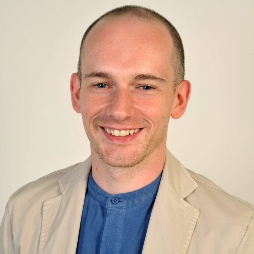 Primo piano di Simone Perin.